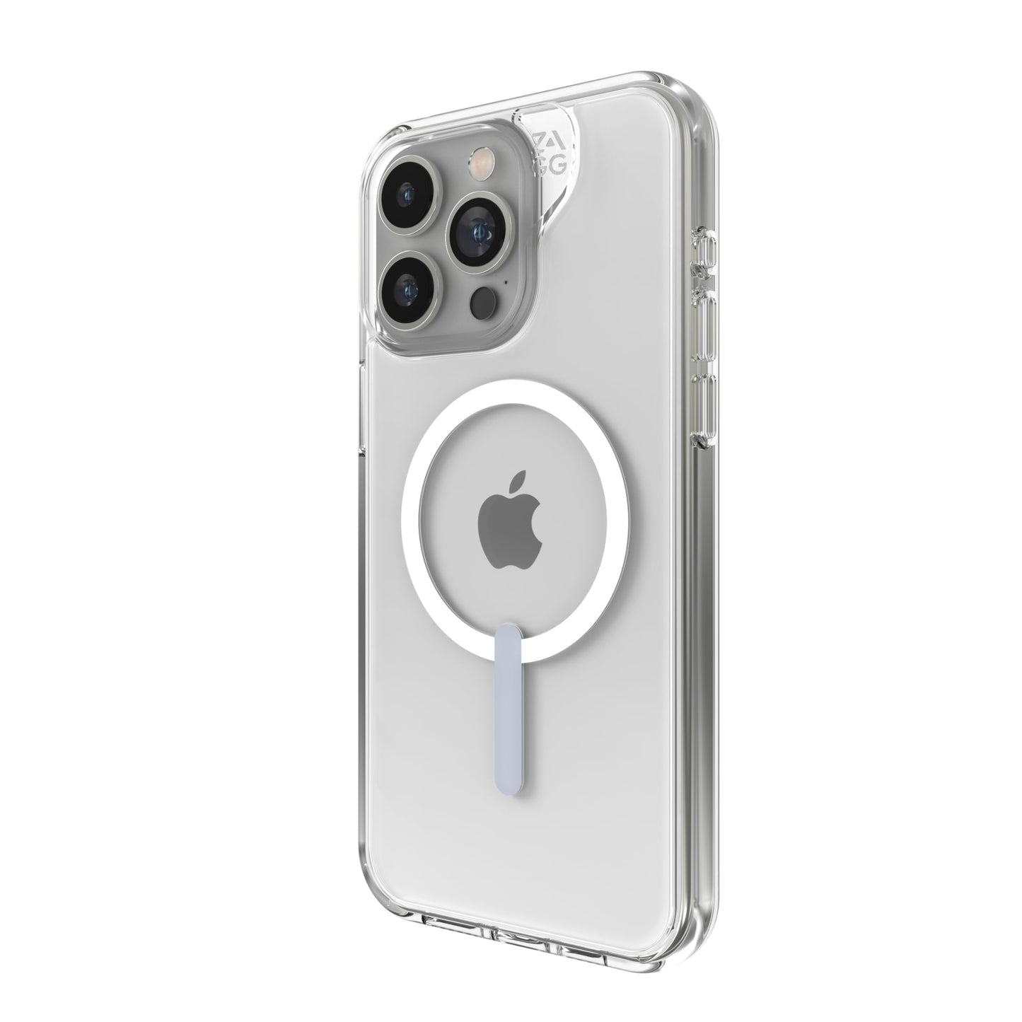 ZAGG Crystal Palace Snap - Funda Transparente para iPhone 15 Pro MAX, protección contra caídas (4 m), grafeno Duradero, antiamarillamiento y Resistente a los arañazos MagSafe