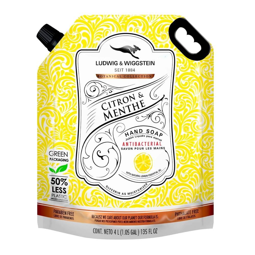 Jabón Liquido Citron & Menthe Ludwig & Wiggstein 4L