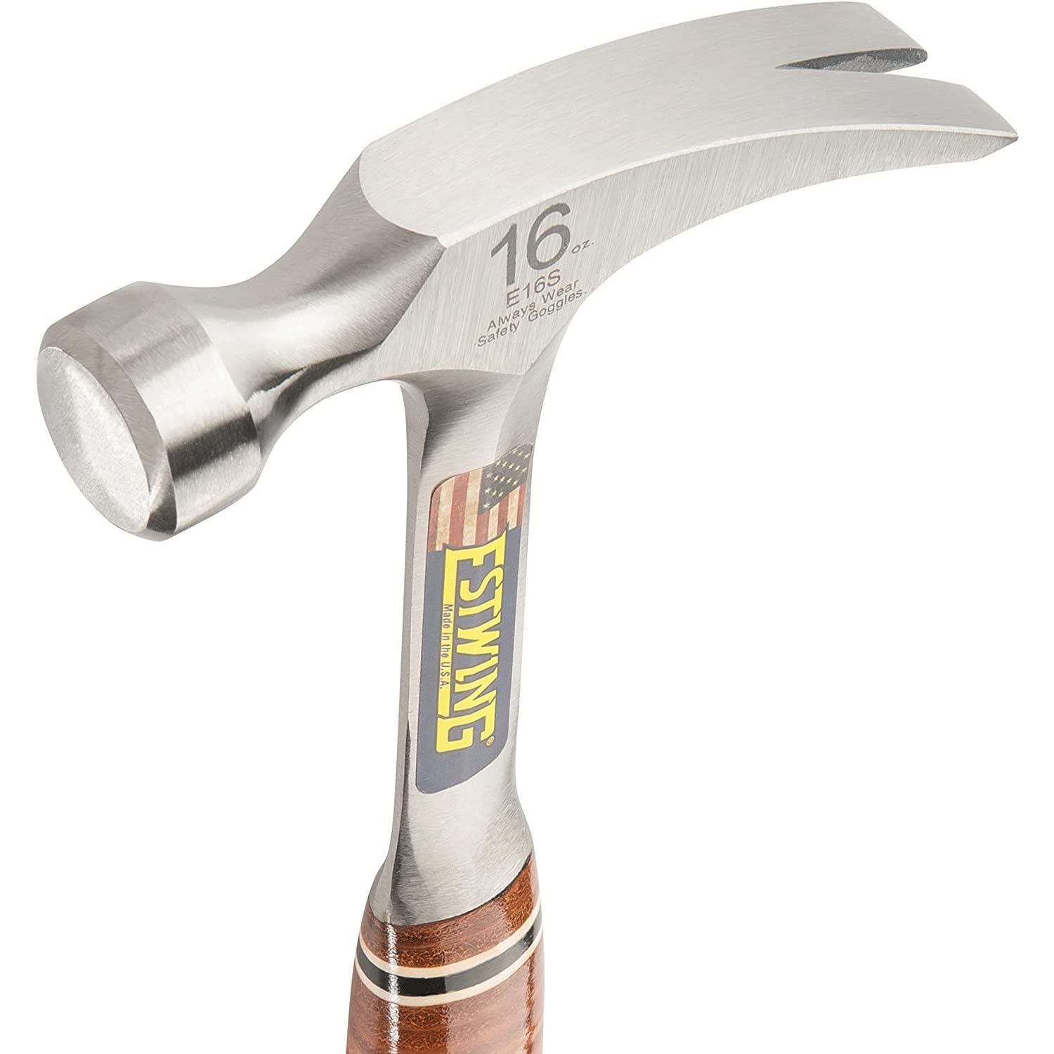 Martillo de Carpintero Estwing Piel Cara Suave 473 ml