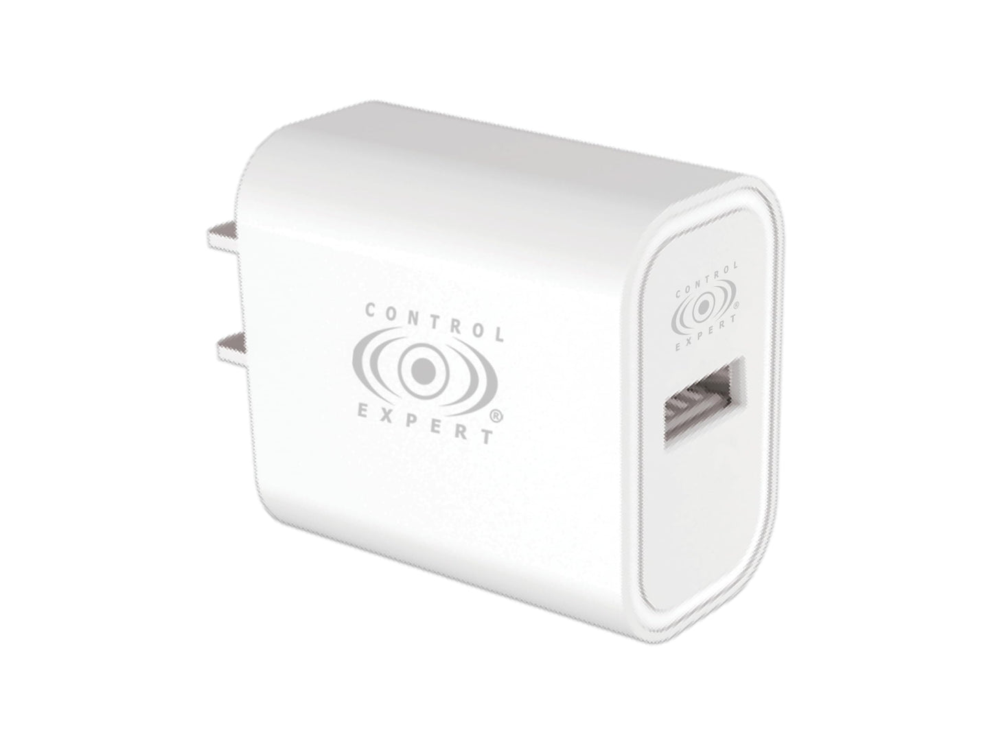 CONTROL EXPERT Cargador Universal USB Carga Rápida 5V 2.1A (Blanco)