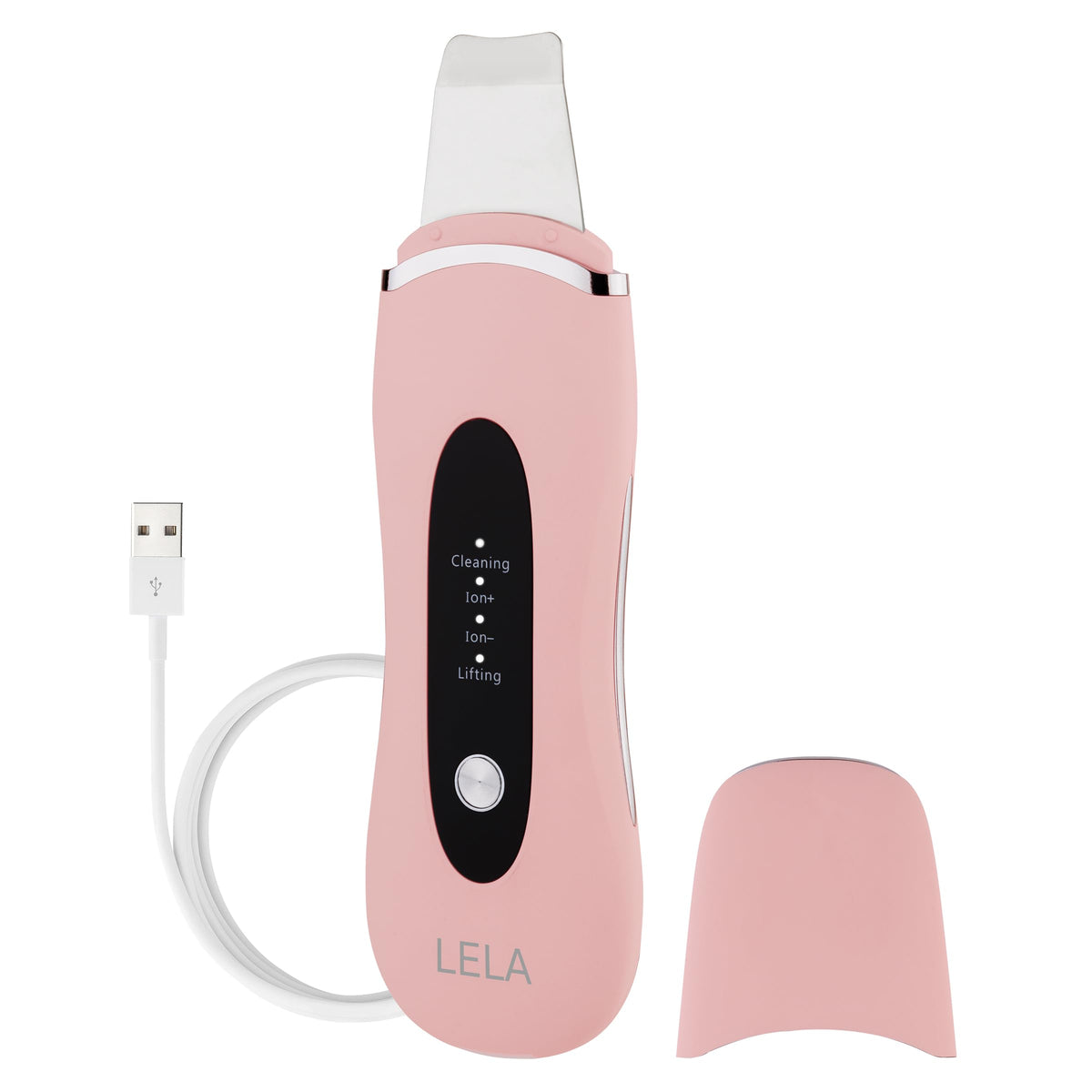 Spa Sciences LELA - Sonic Skin Spatula - for Deep Cleansing, Extraction, Serum Infusion and Lifting - 5 Treatment Modes - for All Skin Types - Rechargeable