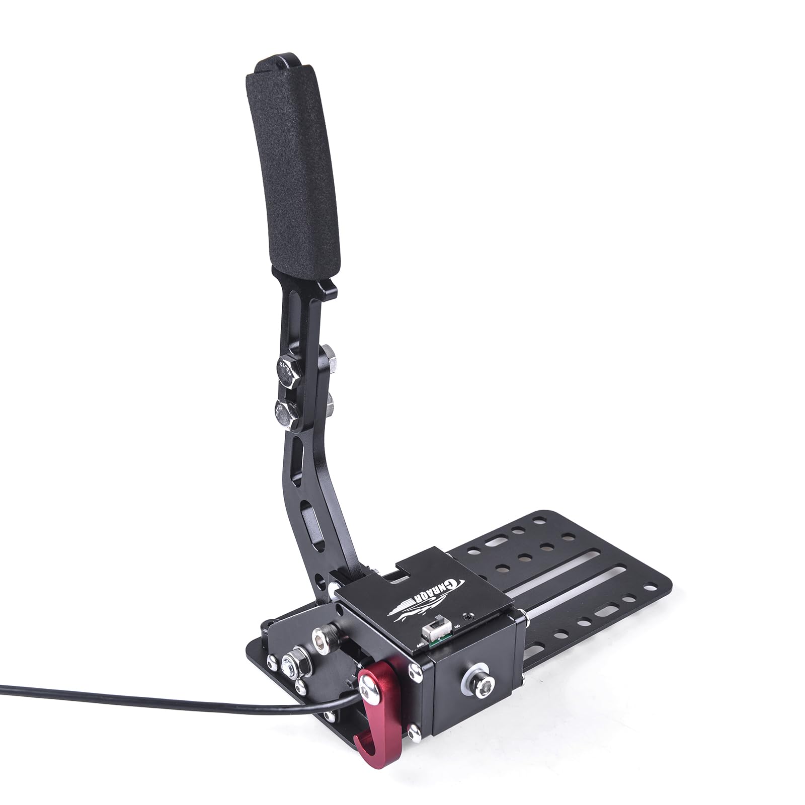 CNRAQR - Placa de soporte universal para freno de mano USB, adecuada para G25/27/29/920/923 T500 (solo placa)
