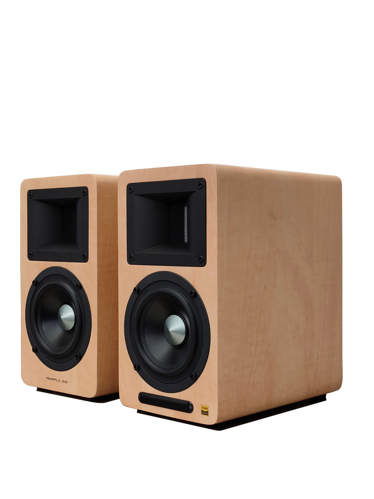 Sistema de Altavoces Activos Airpulse A80 Negro con Certificación de Audio de Alta Resolución y Bluetooth 5.0 aptX