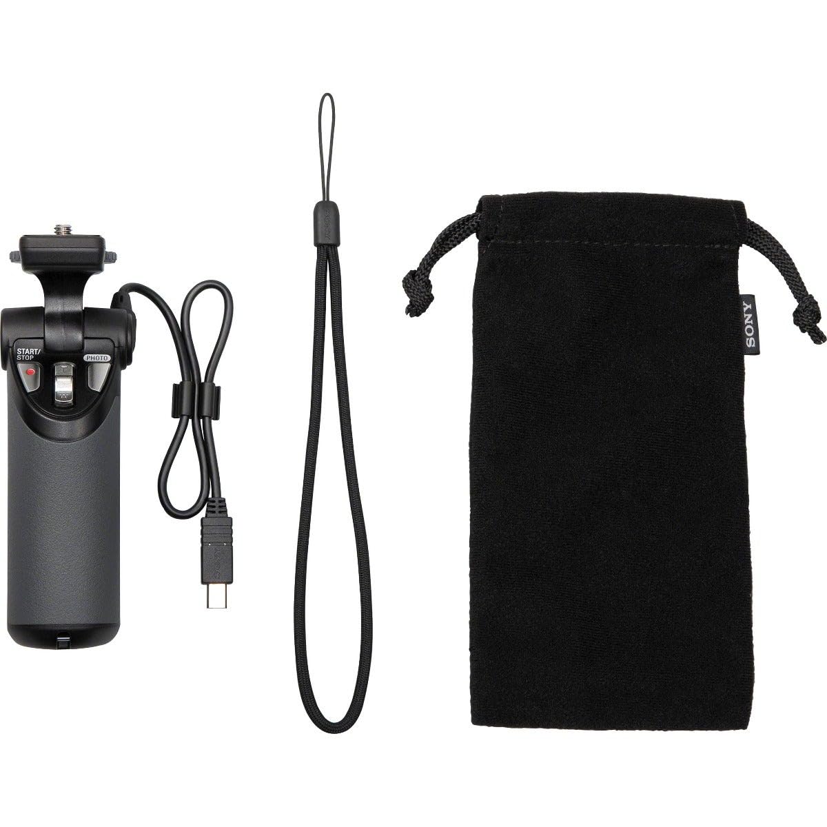 Tripié Sony GP-VPT1 Negro con Control Remoto para Cámaras Alpha, Cyber-Shot y HandyCam