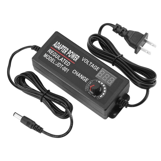 Adaptador de Corriente AC/DC Anti-interferencia con Pantalla LED Ajustable 9-24V / 3-12V / 4-24V