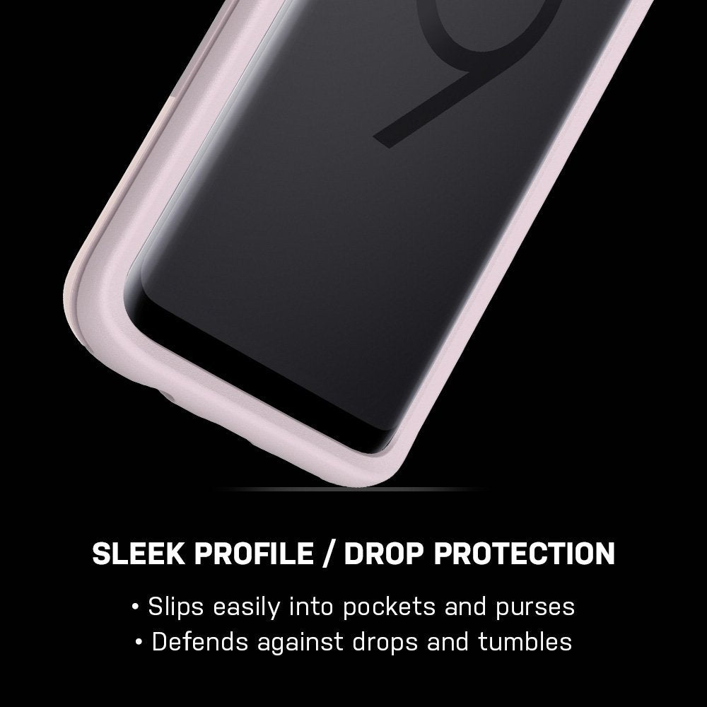 OtterBox Symmetry Series - Carcasa para Samsung Galaxy S9+ Plus (sólo envase), visualización de proyección (pantalla de bronceado/bronceado tostado)