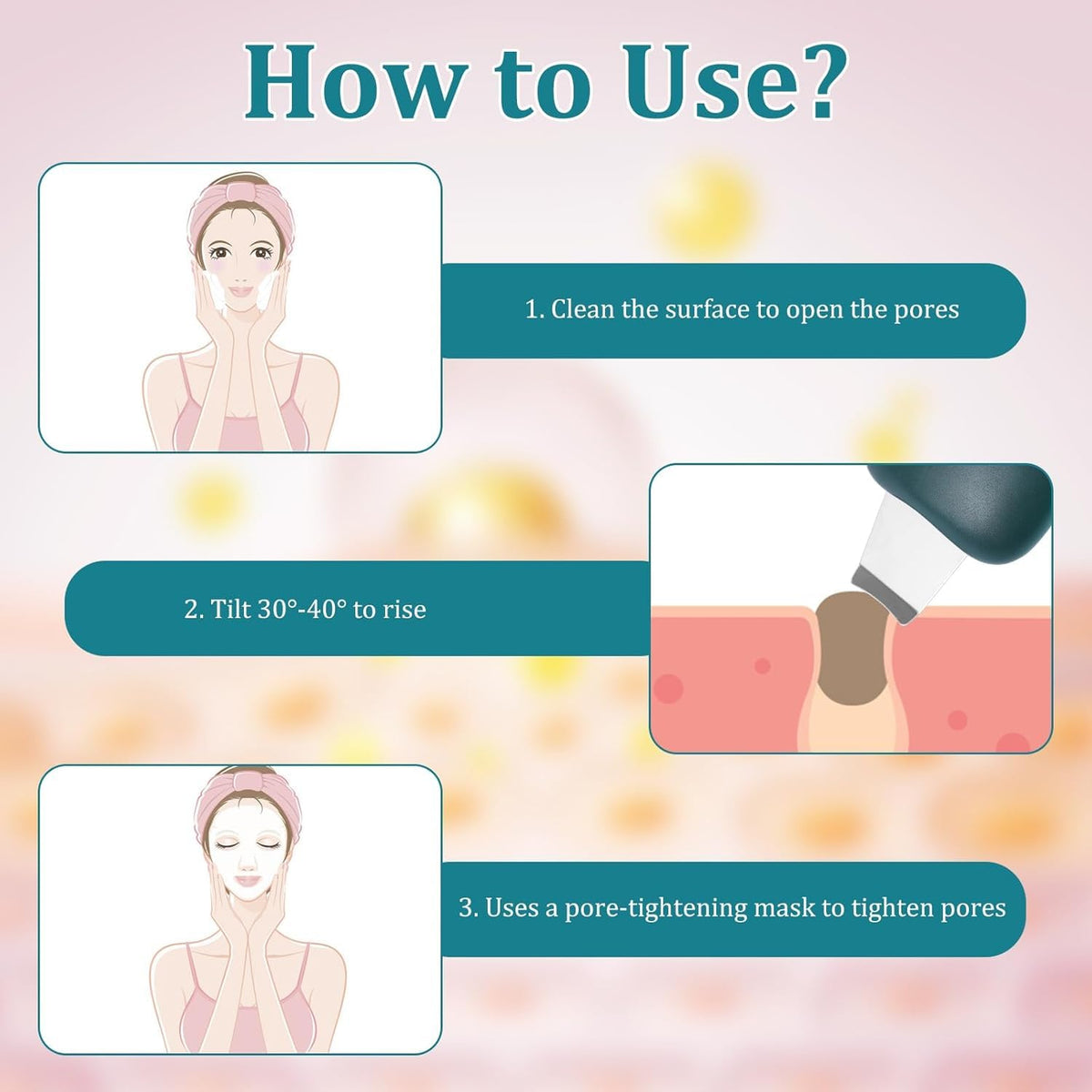 2 herramientas para eliminar puntos negros, rascador facial de silicona para limpieza profunda, espátula para la piel, limpiador de poros, raspador de espinillas, espátula de piel para hombres y