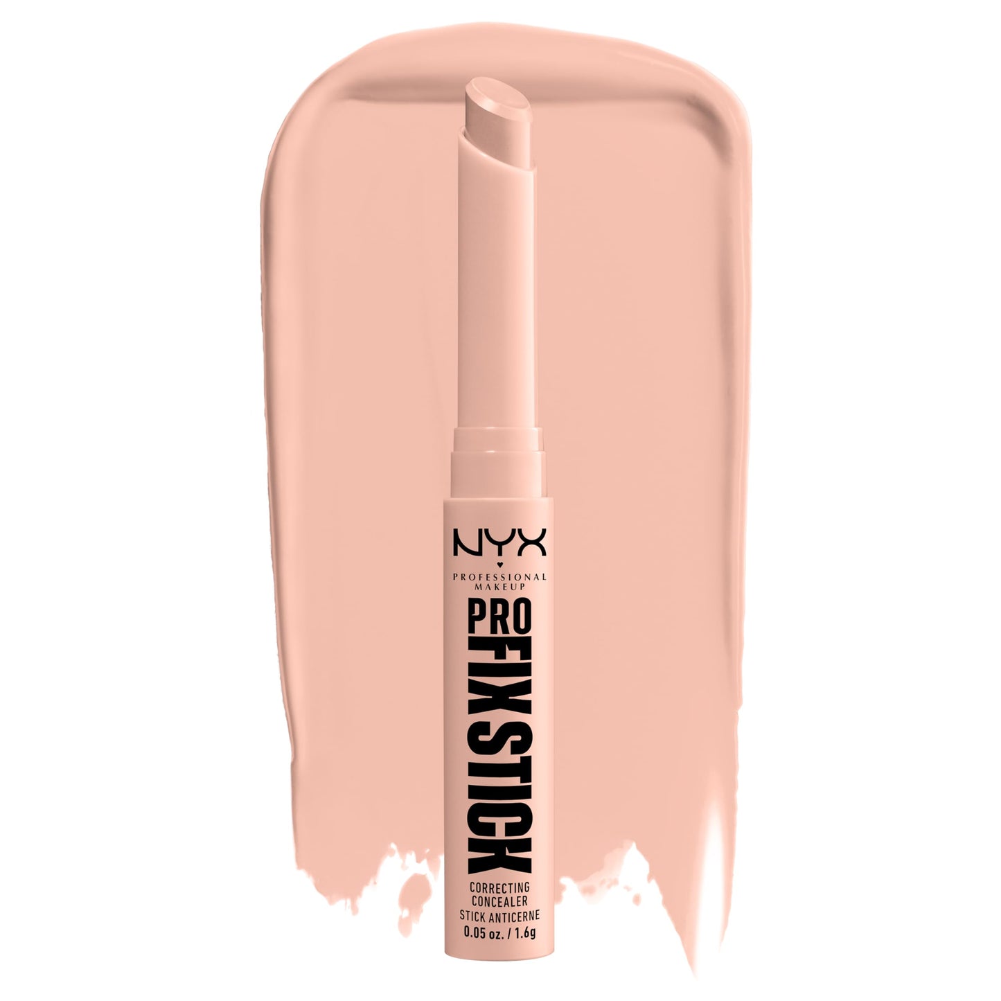 NYX Professional Makeup, Pro Fix Stick, Corrector en Barra, Tono Rosa