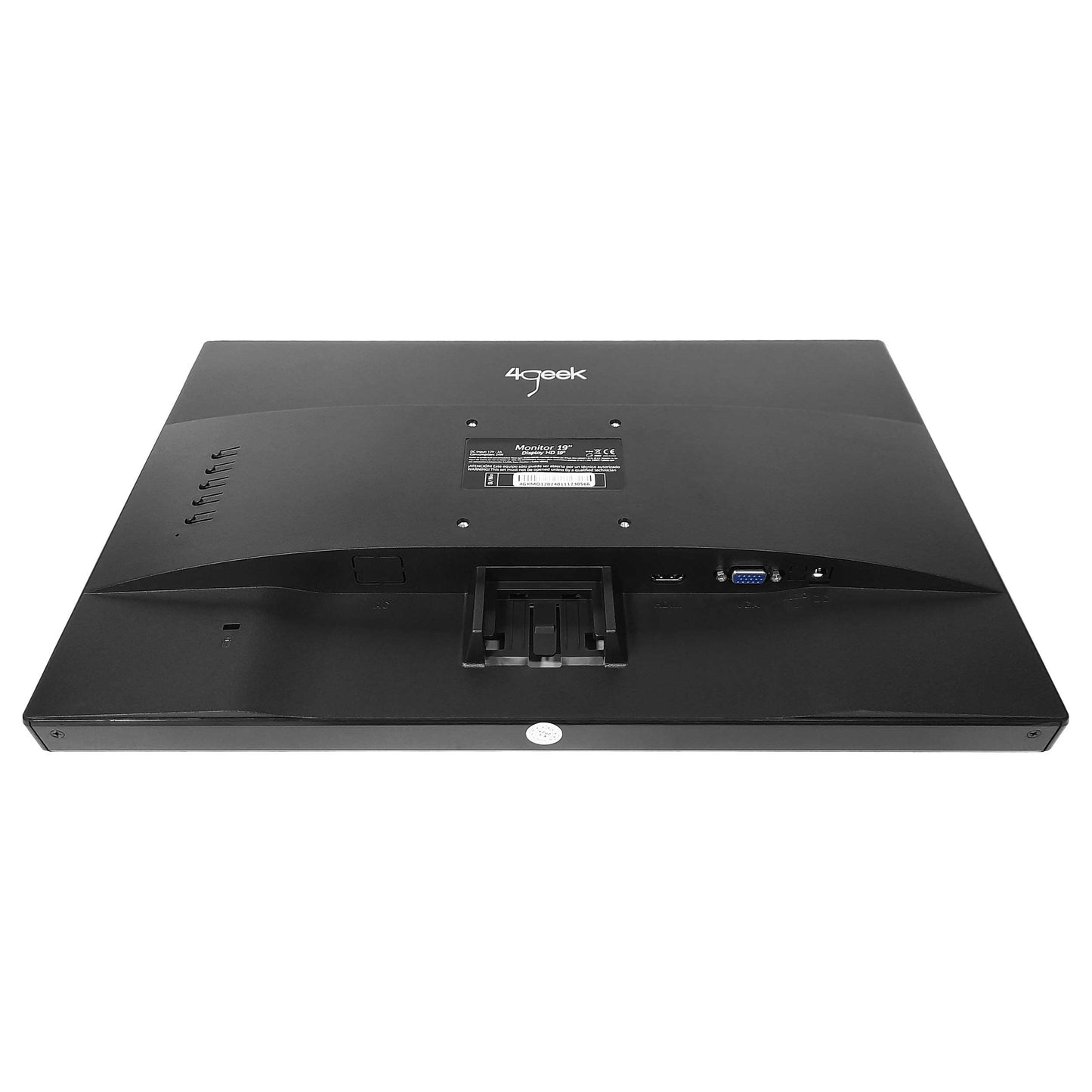 Stylos Monitor 19 Pulgadas Modelo-4GKMO1B 4Geek -60Hz- Flat Tiempo de Respuesta 5ms Color Negro elección Perfecta para tu Espacio de Oficina diseño Bonito y Elegante.