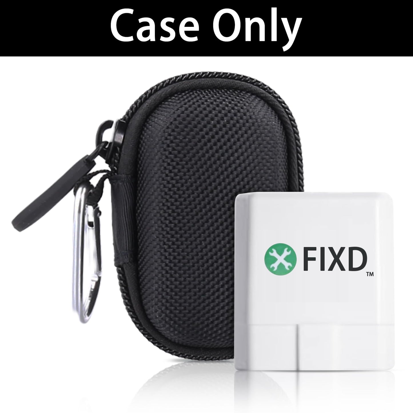 Aenllosi Estuche de transporte rígido de repuesto para el monitor de salud activa de autos Bluetooth OBD-II FIXD/Dispositivo de diagnóstico (solo estuche)