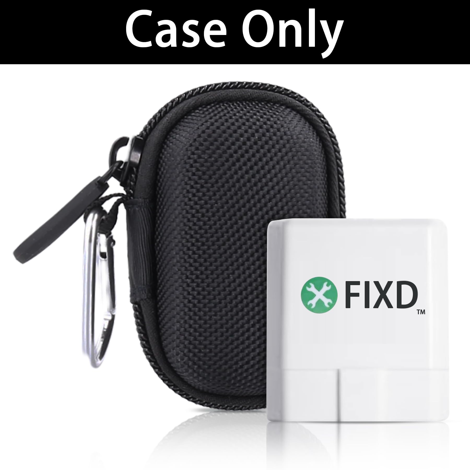 Aenllosi Estuche de transporte rígido de repuesto para el monitor de salud activa de autos Bluetooth OBD-II FIXD/Dispositivo de diagnóstico (solo estuche)