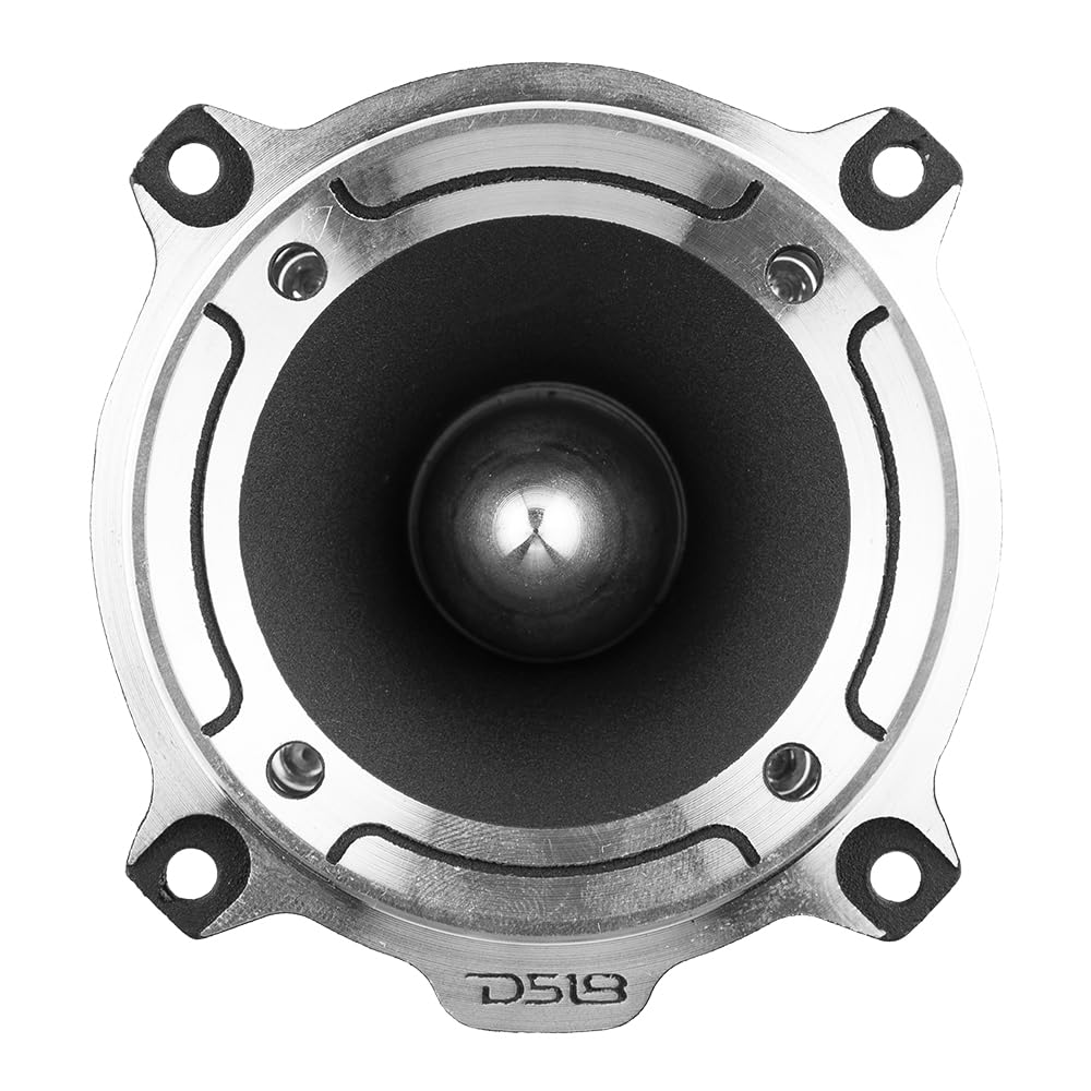 DS18 PRO-TW220 - Tweeter de aluminio superbala de 1" 350W máx. 225W RMS con crossover incorporado (2 altavoces incluidos) (renovado)
