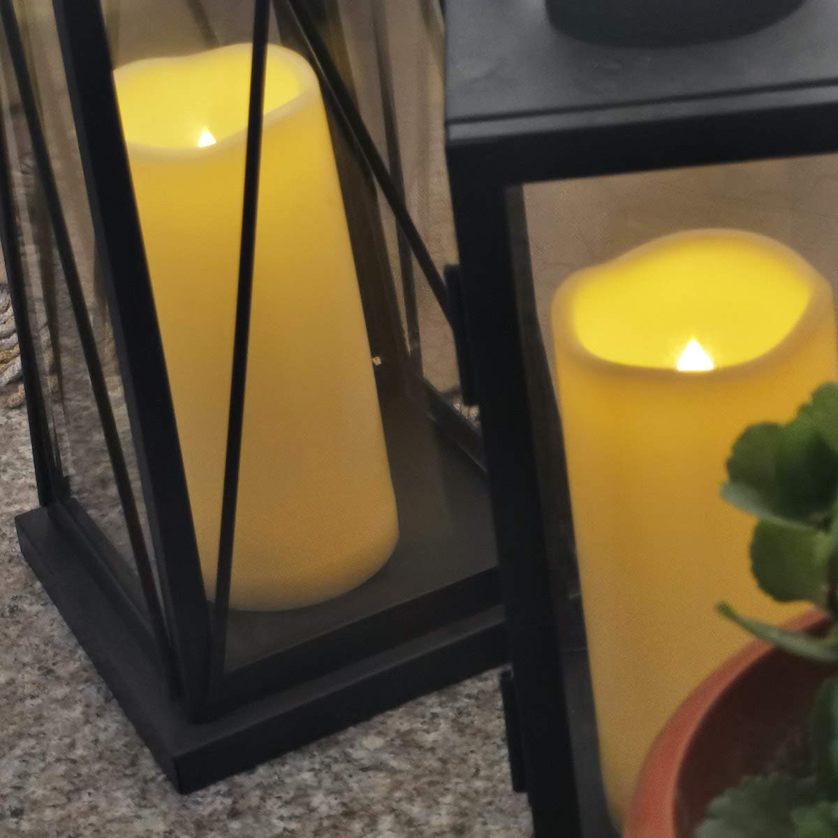 Velas LED Impermeables Sin Llama con Temporizador