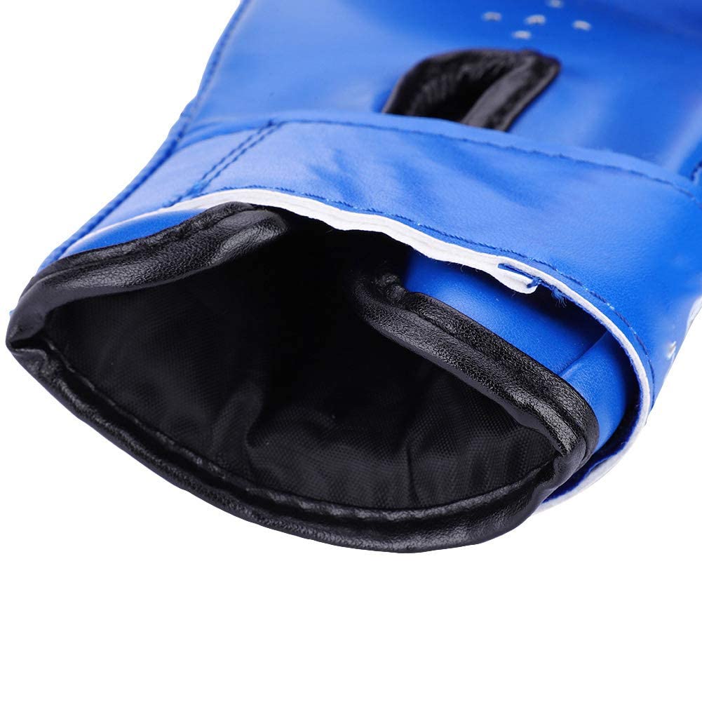 Guantes de Boxeo para niños de Poliuretano para Sparring y Entrenamiento, para niños de 2 a 11 años, Color Azul Equipo Deportivo Infantil