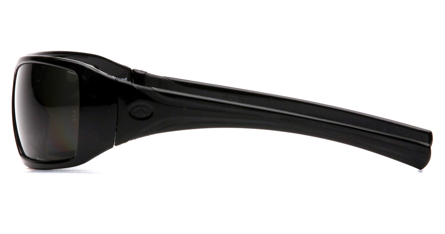 Anteojos de Seguridad Pyramex Goliath Negro Gris Polarizados Universales