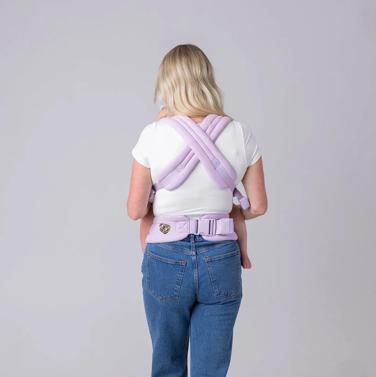 Mabē Monarch - Portabebés ergonómico de algodón de alta calidad, estructura suave, para recién nacidos a niños pequeños, diseño sano para-cadera, 3 posiciones de transporte (3.2-15.9 kg), ligero y