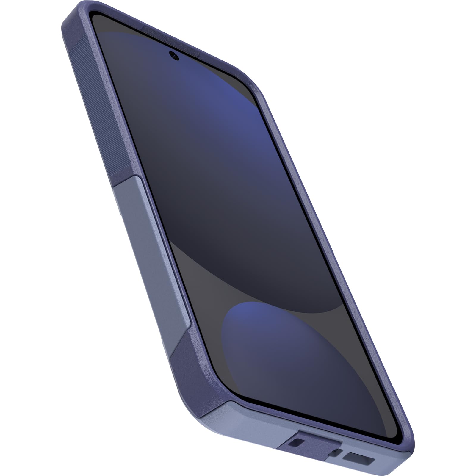 Funda de Teléfono OtterBox Púrpura Militar de Goma Silicona Compatible con Carga Inalámbrica