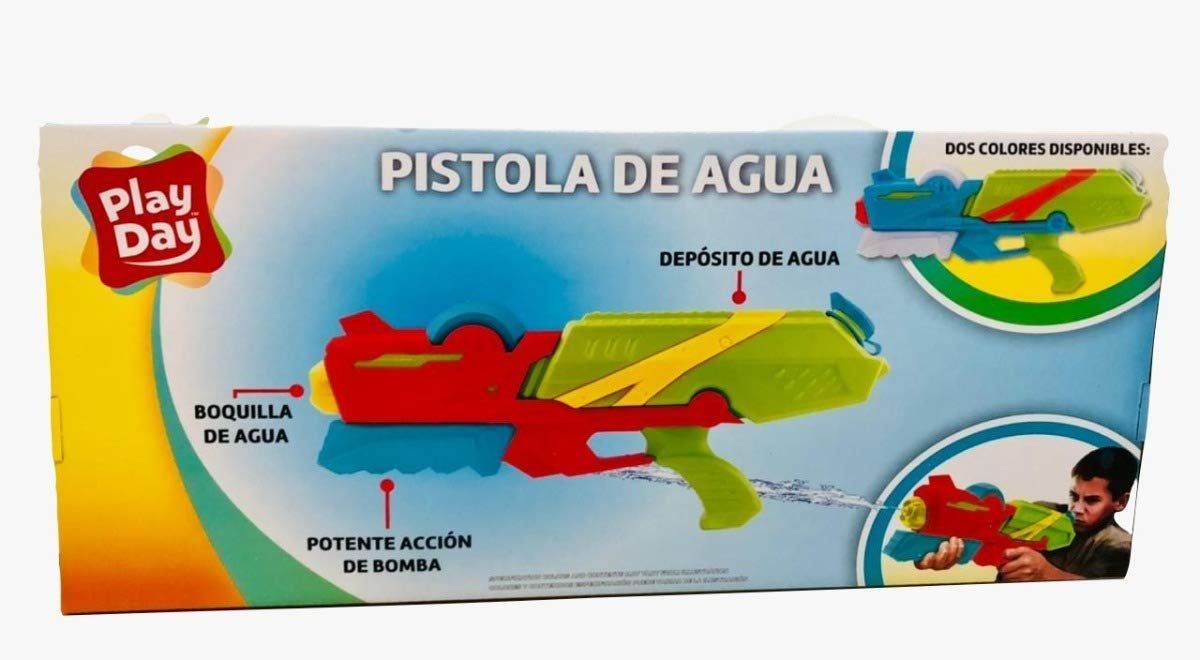 Pistola de Agua Play Day Infantil