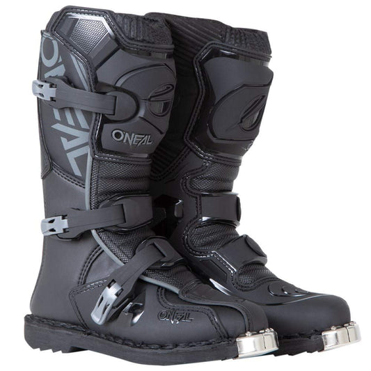 Botas Motocross O'Neal Negro Element para Niño