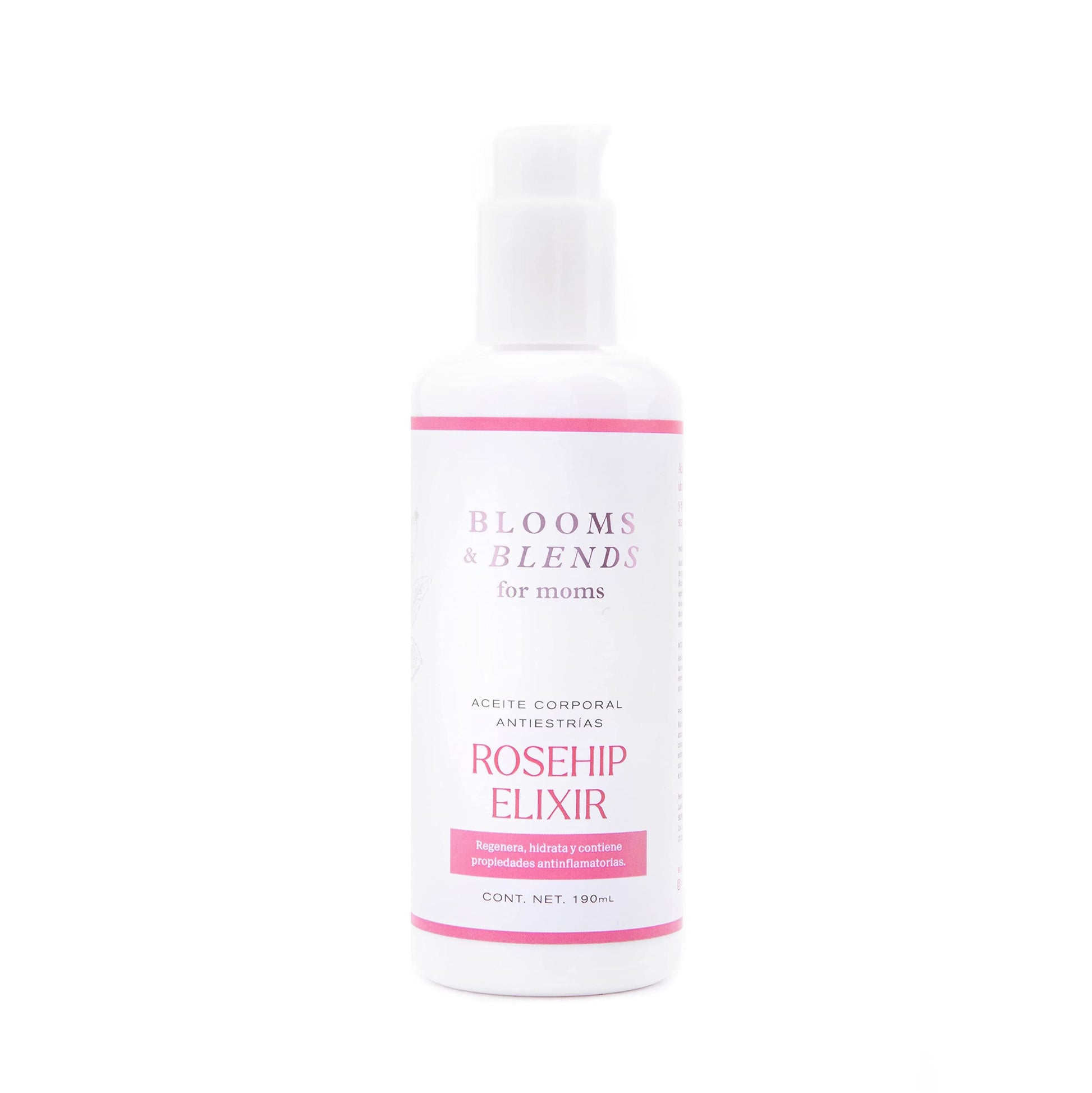 Blooms & Blends for Moms - ROSEHIP ELIXIR - Aceite corporal antiestrías