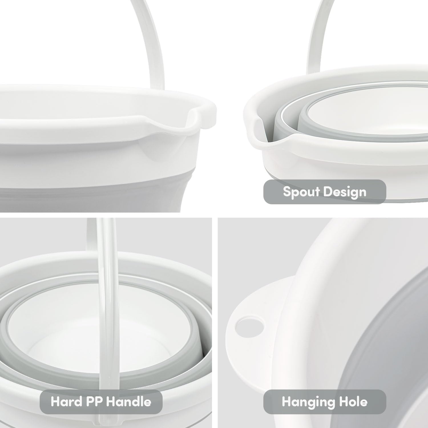 cubeta de baño plegable para bebé, solución de baño fácil y ahorra espacio