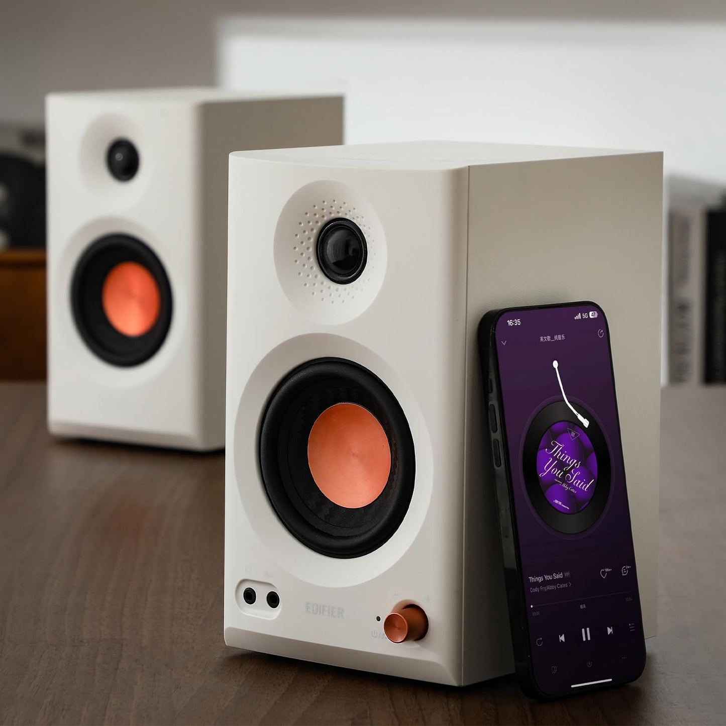 Edifier MR3 Bluetooth Powered Studio Monitor Speakers2.0 36 Watts (White)