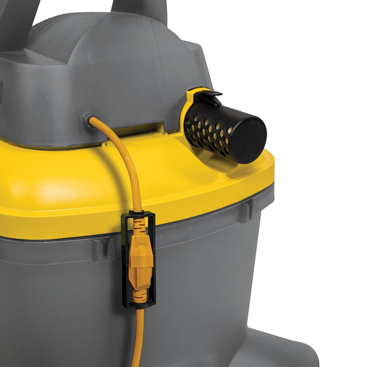 Aspiradora Húmeda y Seca Koblenz Gris Amarillo Serie 35 pies 6.5HP 16 galones
