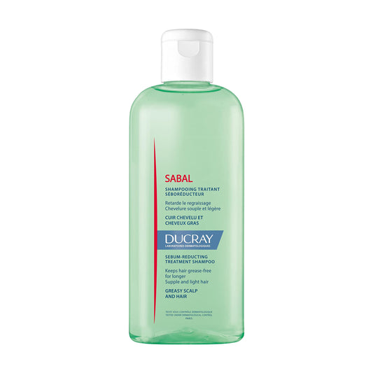 Ducray Sabal Shampoo Regulador de Grasa, Cabello Graso 200ml