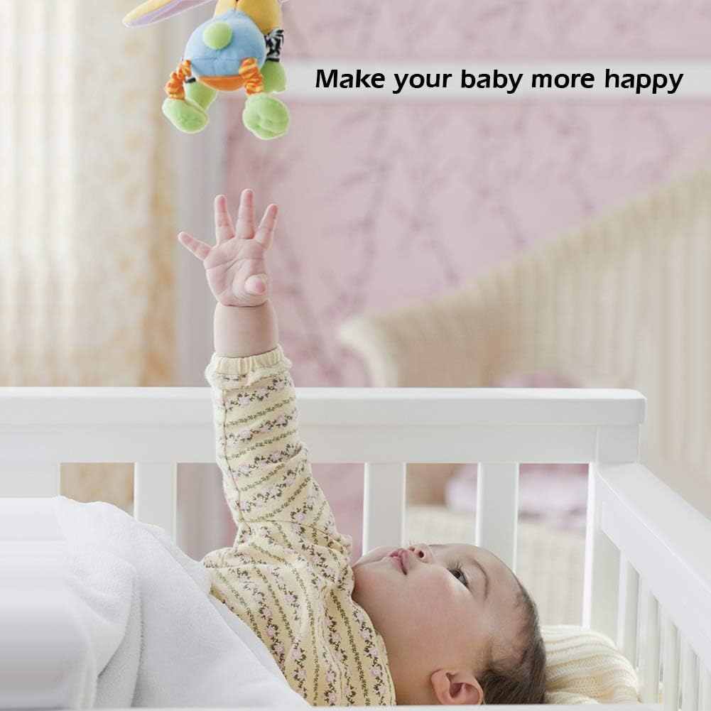 Soporte para Campana de Cama Móvil para Cuna de Bebé, Decoración de Juguete, Soporte para Brazo Colgante, Estante Musical para Cuna de Bebé para Divertido