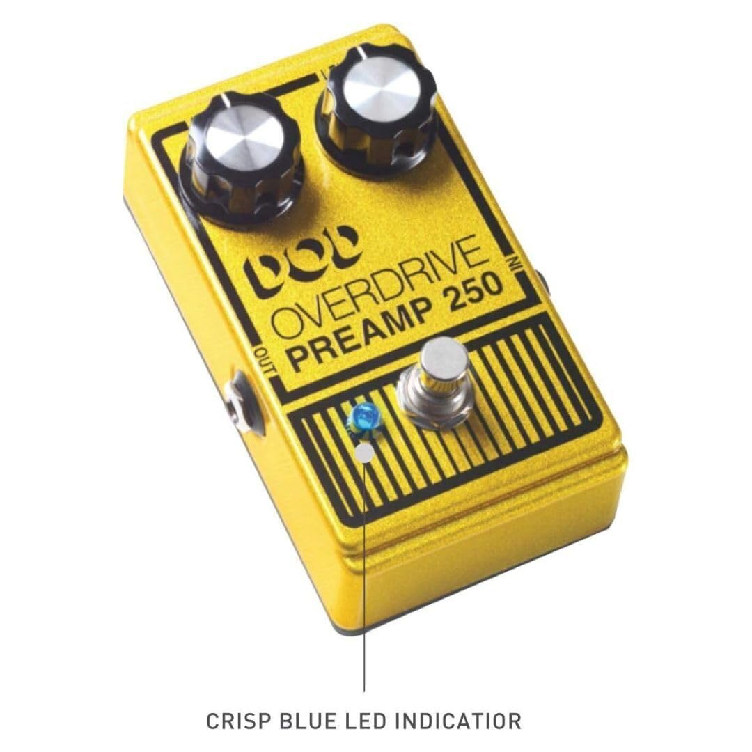 DOD Overdrive 250 Preamplificador analógico de sobreaccionamiento