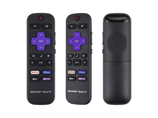 CONTROL EXPERT Control Compatible con Sharp Roku TV Original Smart TV