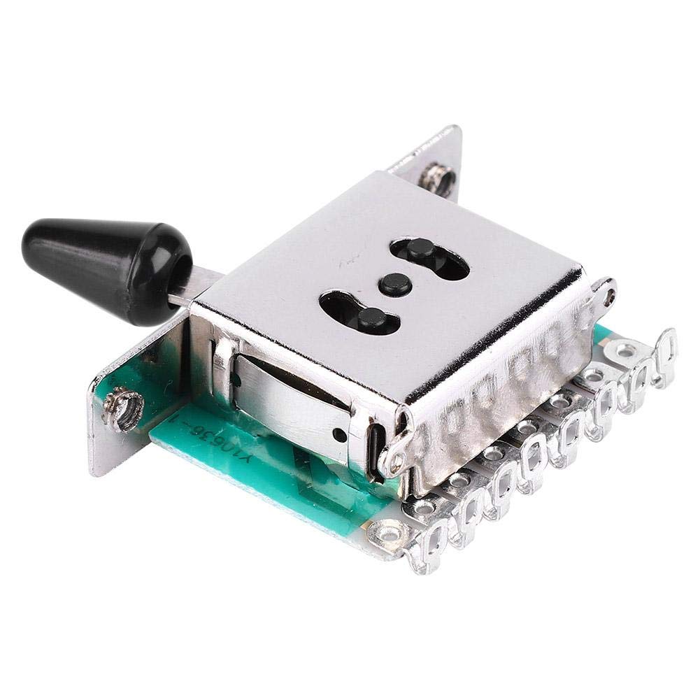 Guitarra Eléctrica Selector de Perilla de Control de Interruptor de Olla de 5 Vías Accesorios de Guitarra