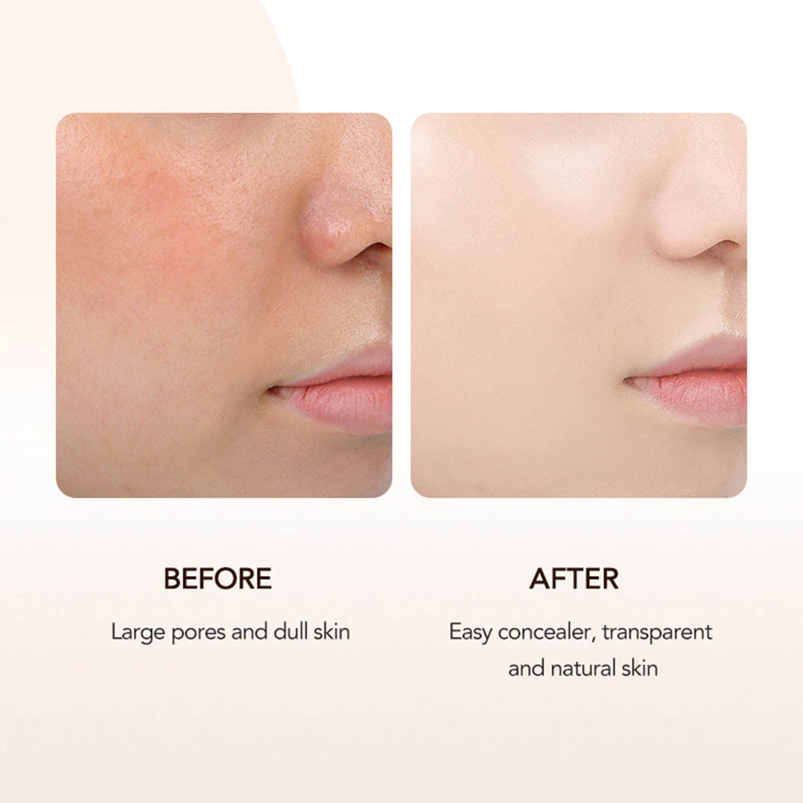 Base de Maquillaje Air Cushion BB Cream CC Cream con Esponja Mushroom Head - Hidratante, Larga Duración y Fácil de Aplicar - Ideal para Maquillaje Desnudo - Maquillaje Brillante.