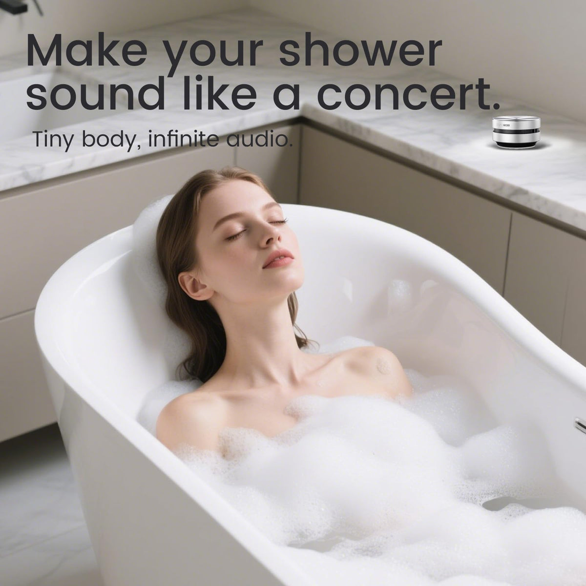 Altavoz Bluetooth Estéreo bocoice Inalámbrico Mini con Micrófono y Radio FM
