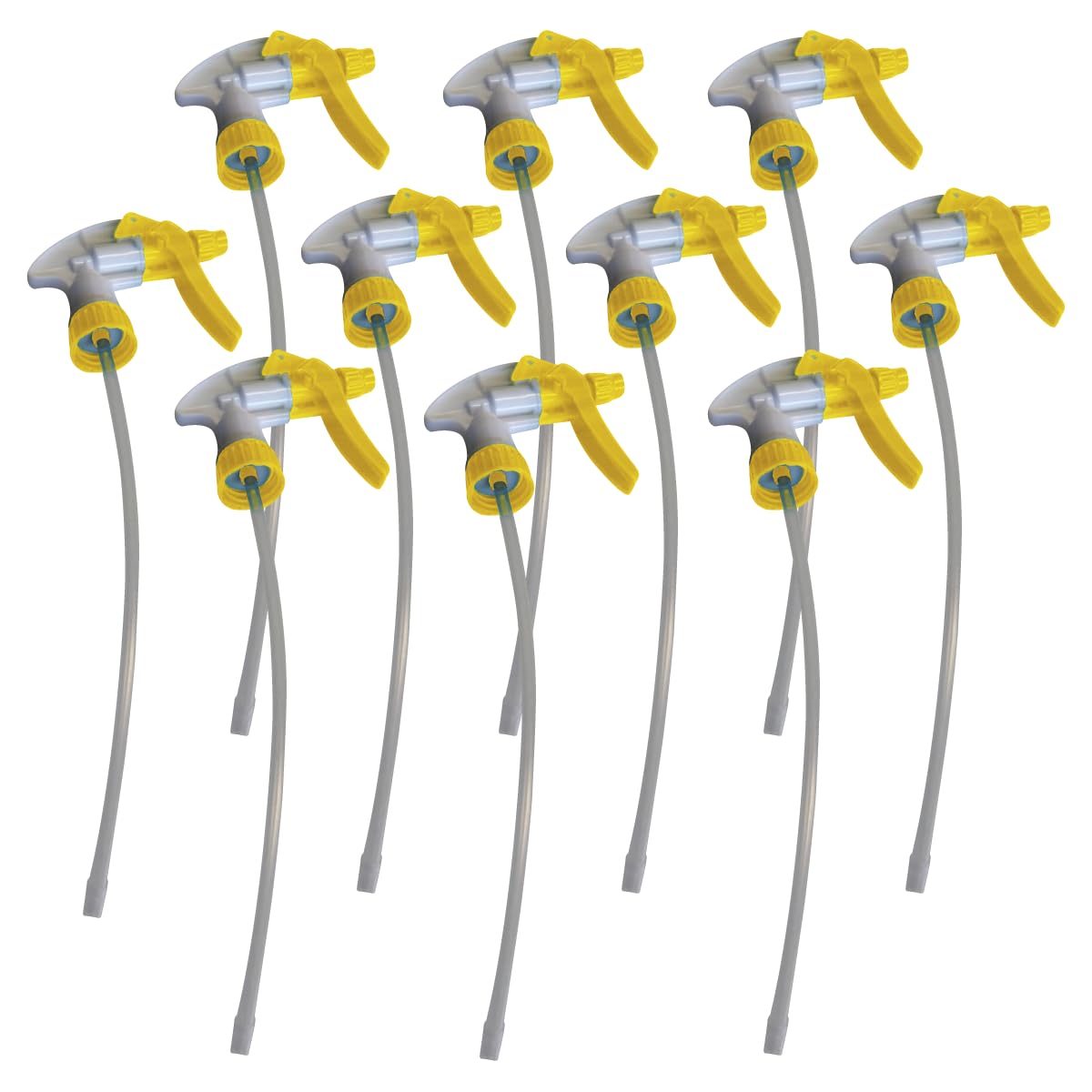 PACKLIFE Atomizador Reforzado R28 Multiusos 10 Pzas (Amarillo)