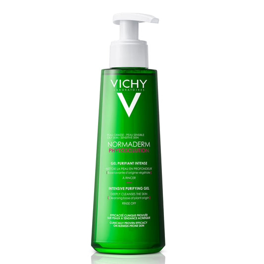 Vichy Gel Limpieza Rostro Anti-imperfecciones Normaderm Phytosolution - Reduce brillo e imperfecciones, para piel rasa o propensa al acné