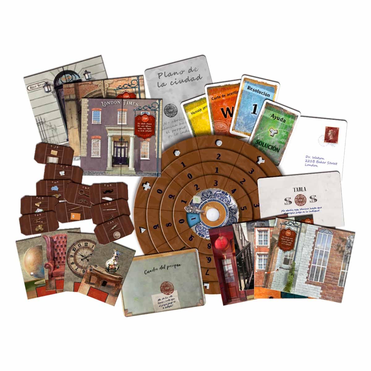 Devir Exit La Desaparición de Sherlock Holmes Juego de Mesa en Español