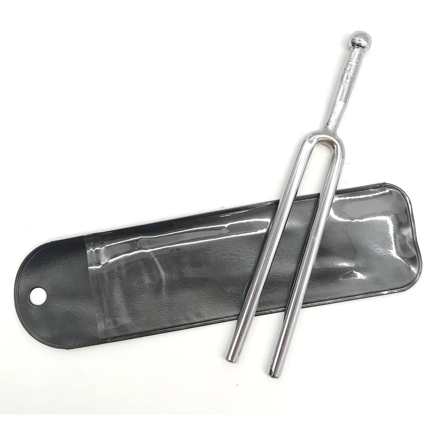 A440 Hz - Tenedor de afinación (A440) estándar a llave para guitarra, bajo, violín, afinador, instrumentos musicales, tenedores de afinación, todo en bolsa de almacenamiento