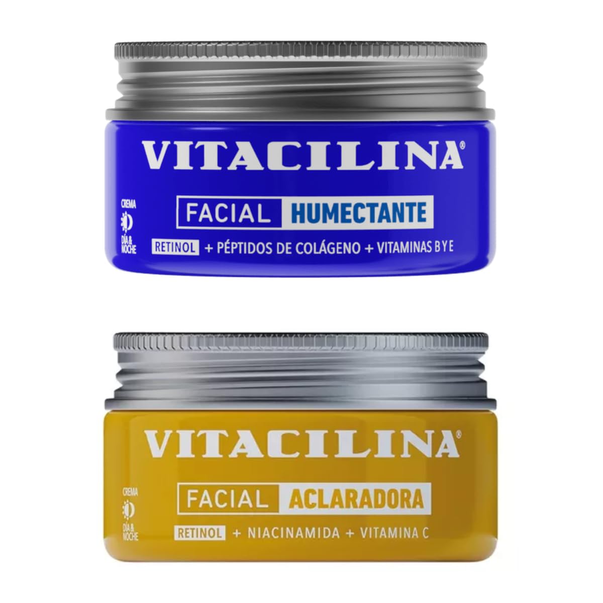 Vitacilina Facial Pack 2 piezas Humectante/aclaradora
