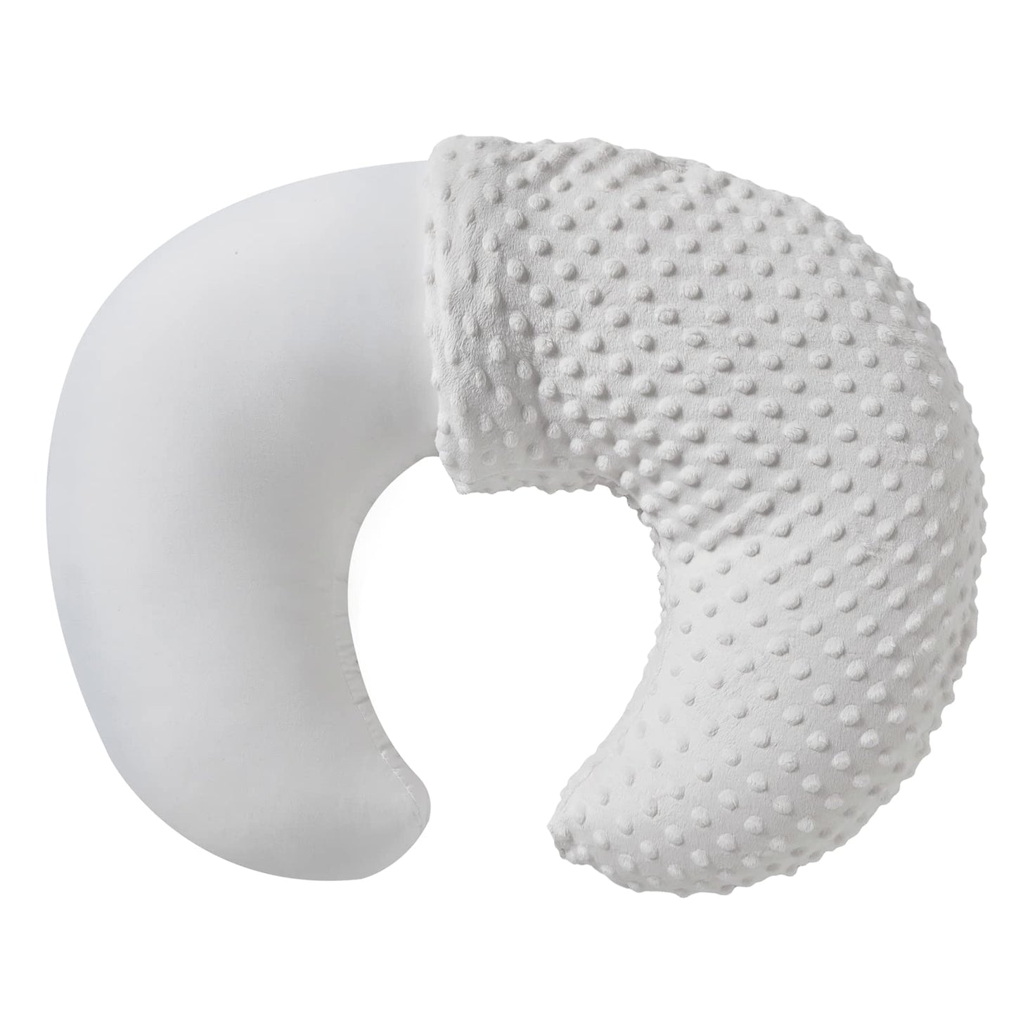 Aullar - Funda de almohada para lactancia y posicionador para lactancia materna y alimentación con biberón, apoyo para bebé, tiempo de barriga, soporte para sentarse al bebé, soporte para despertarlo