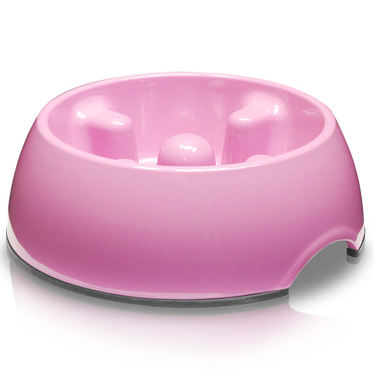 Comedero Lento Dogit Rosa Anti-Gulping para Perros