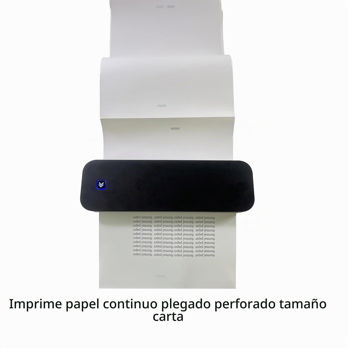 Papel Térmico IOOIOO Peripage Blanco Secado Rápido para Impresoras Térmicas (200 Páginas)