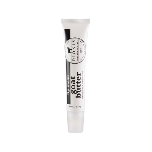 Dionis Goat Butter Overnight Leave On Lip Mask - Frambuesa, leche de cabra, aceites de jojoba y moringa humectan y reparan labios agrietados, agrietados y secos - Fórmula perfumada de pan dulce de chocolate permanece encendida toda la noche
