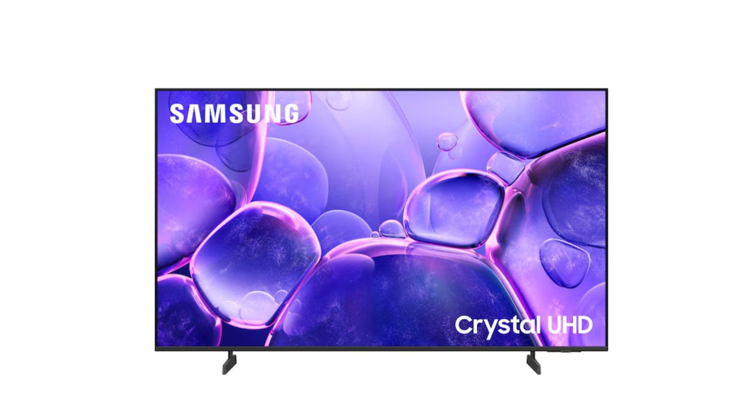 Samsung Televisión Pantalla 55 Pulgadas Smart TV Crystal 4K UHD, Sistema operativo Tizen, Color Negro, Modelo UN-55U8200