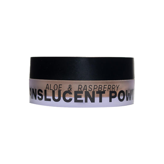 AHAL - Polvo Traslúcido con Aloe y Aceite de Frambuesa, para un Acabado Perfecto Controla Brillo y Acné - Polvo Compacto Hipoalergénico Sellador de Maquillaje con Ingredientes Naturales, 12g.