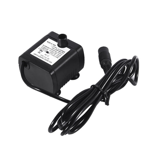 Bomba de Agua Sumergible, DC 12V Solar Bomba de Agua Amphibious Mini Sumergible Eléctrica Ultra Silencioso Bomba de Agua para Acuario Estanque Tanque de Peces