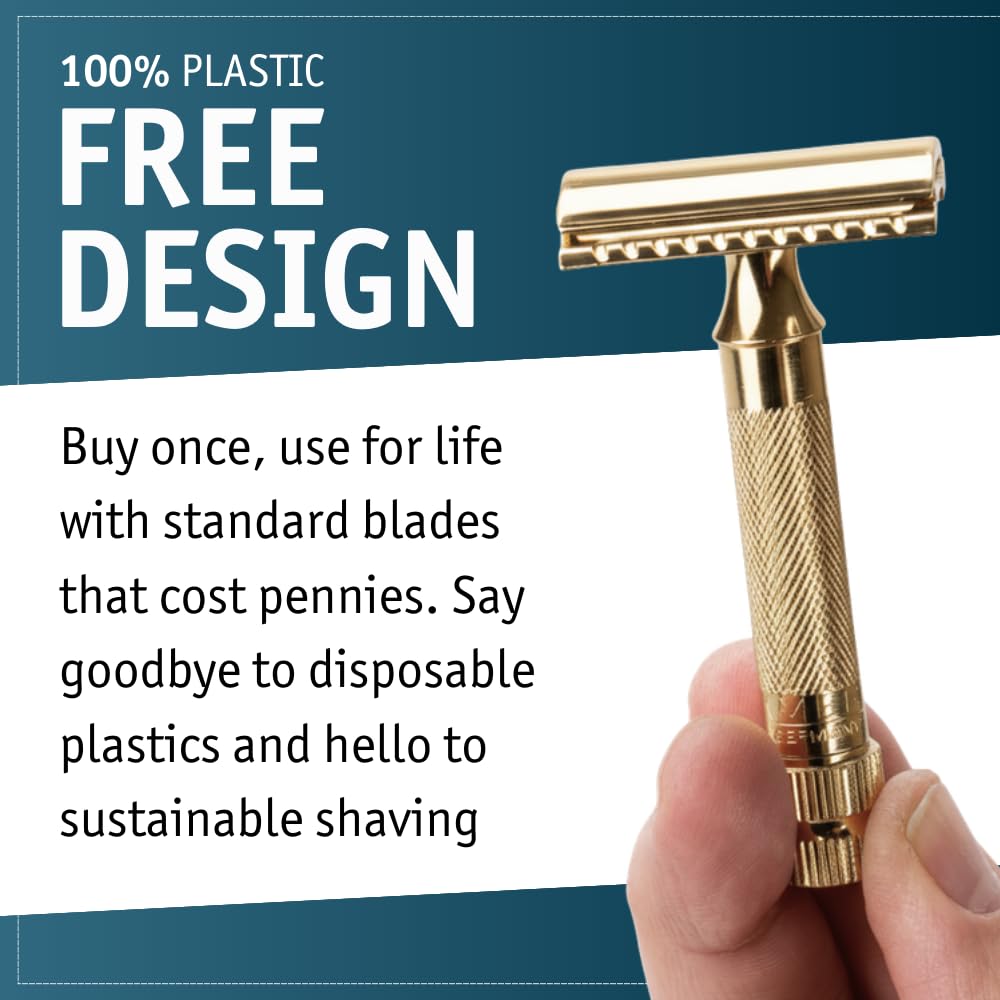 Merkur-Razor Double Edge Safety Razor Gold Plated