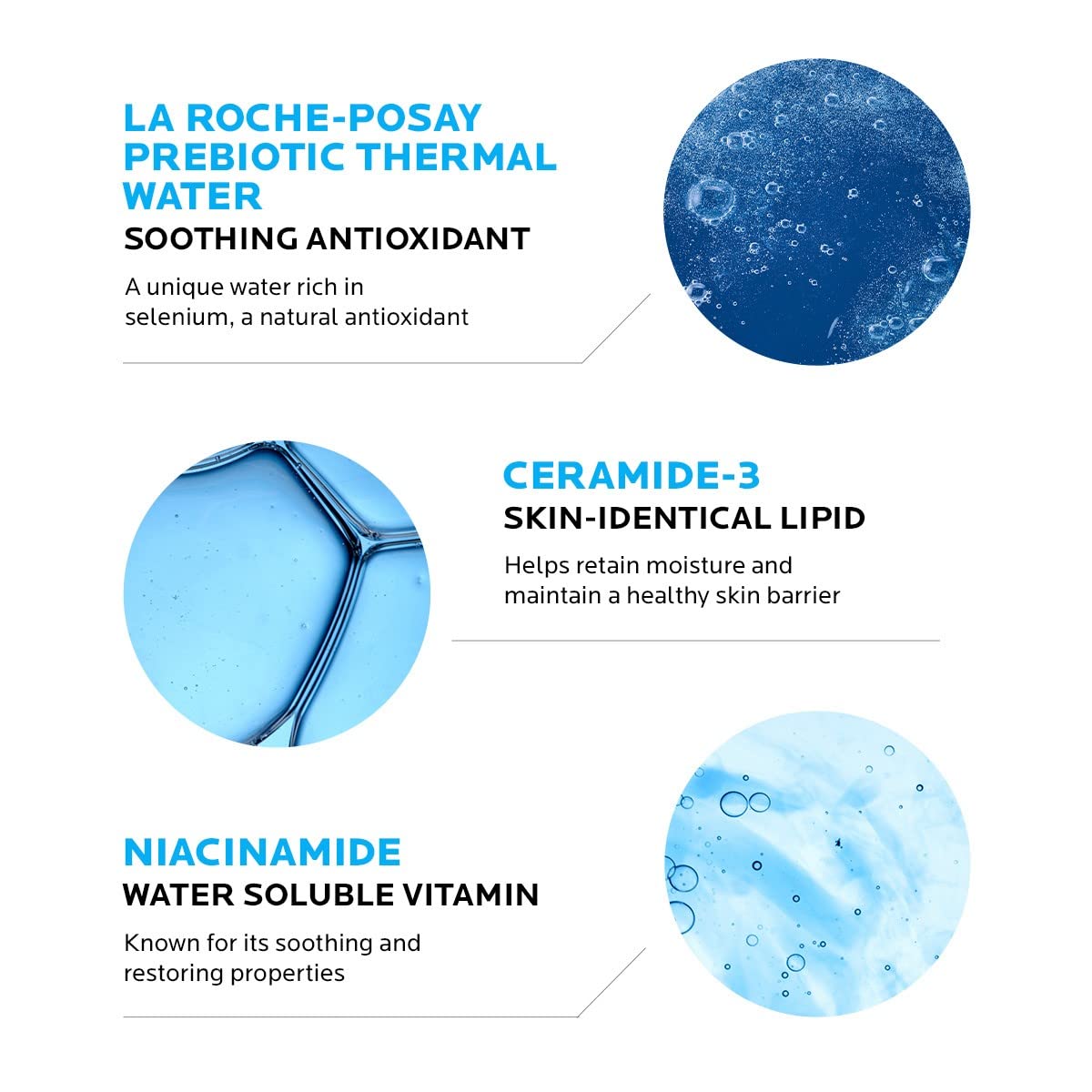 La Roche Posay Hyalu B5 Serum Facial de Acido Hialuronico con Vitamina B5 Puro. Suero Concentrado Antiarrugas, 30 ml + Humectante facial Toleriane Reparación Doble, 2.5 onzas líquidas Oz.
