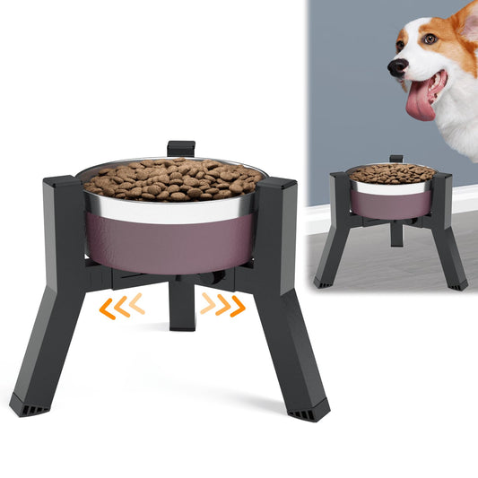 Cuencos Elevados SHAINFUN Ajustables para Perros Medianos