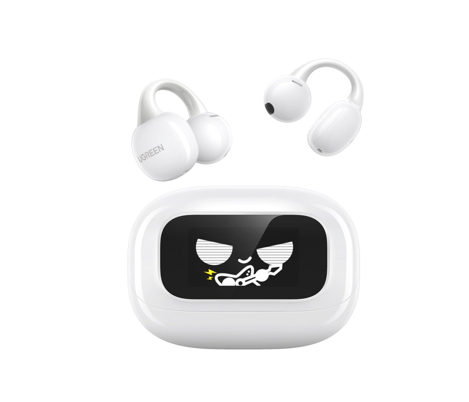 Audífonos Inalámbricos UGREEN Negro con Pantalla Táctil Inteligente para Mujer y Hombre